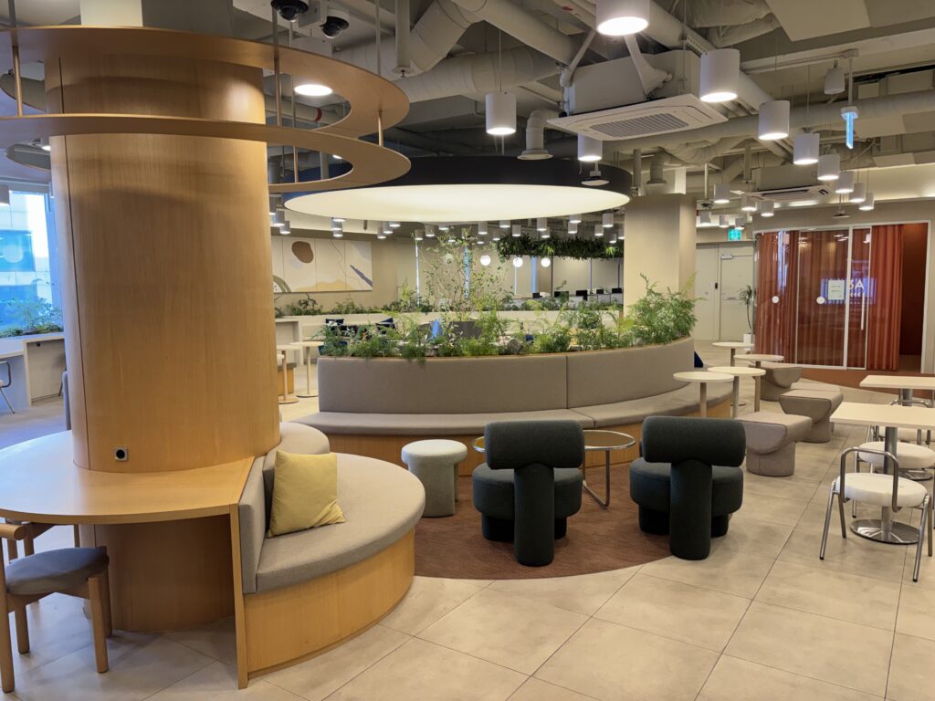 파이브스팟 한남1호점의 전경