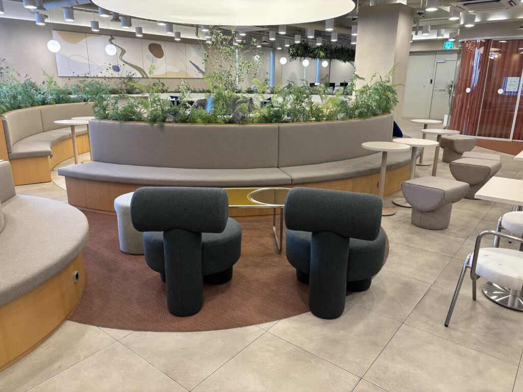 파이브스팟 한남1호점의 소파