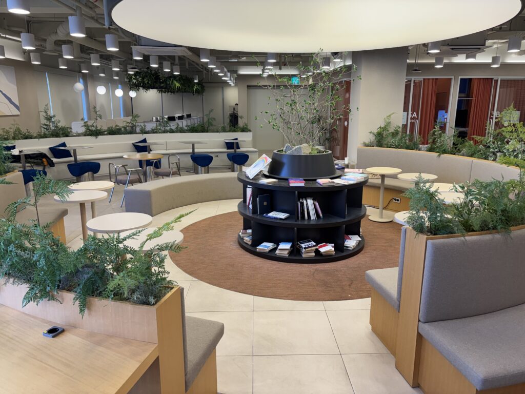 파이브스팟 한남1호점의 라운지