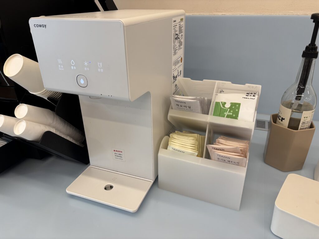 파이브스팟 영등포1호점의 탕비실