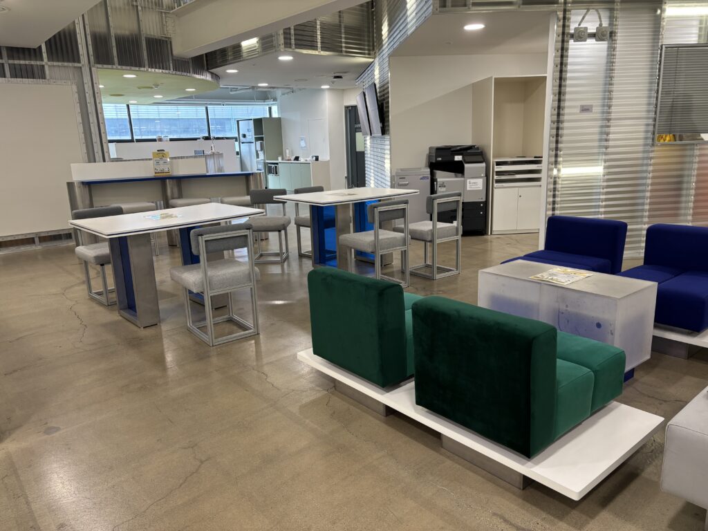 파이브스팟 성수2호점의 4층 라운지