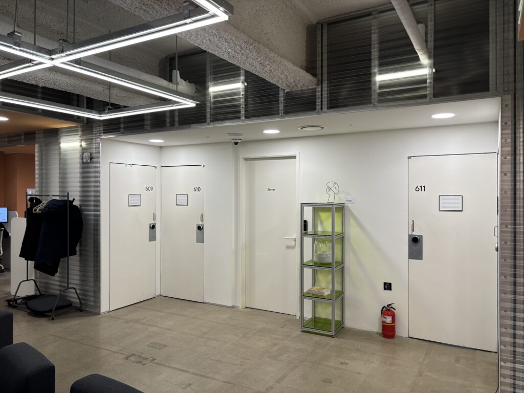 파이브스팟 성수2호점의 6층 1인실