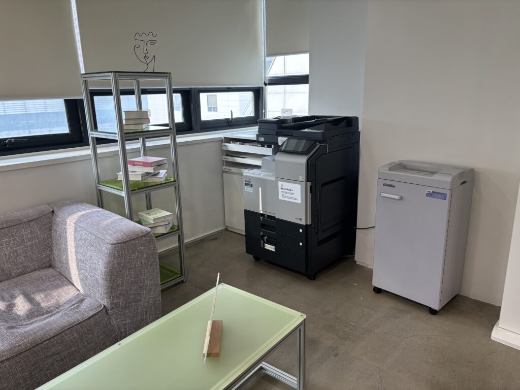 파이브스팟 성수2호점의 6층 복합기