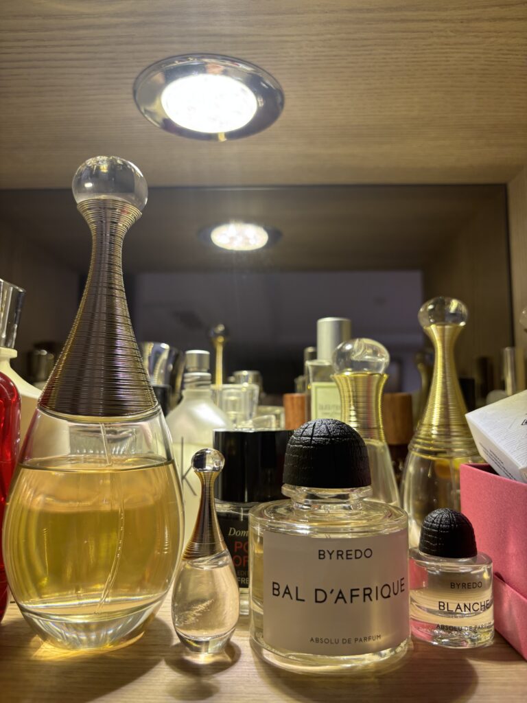 향수들의 미니어처