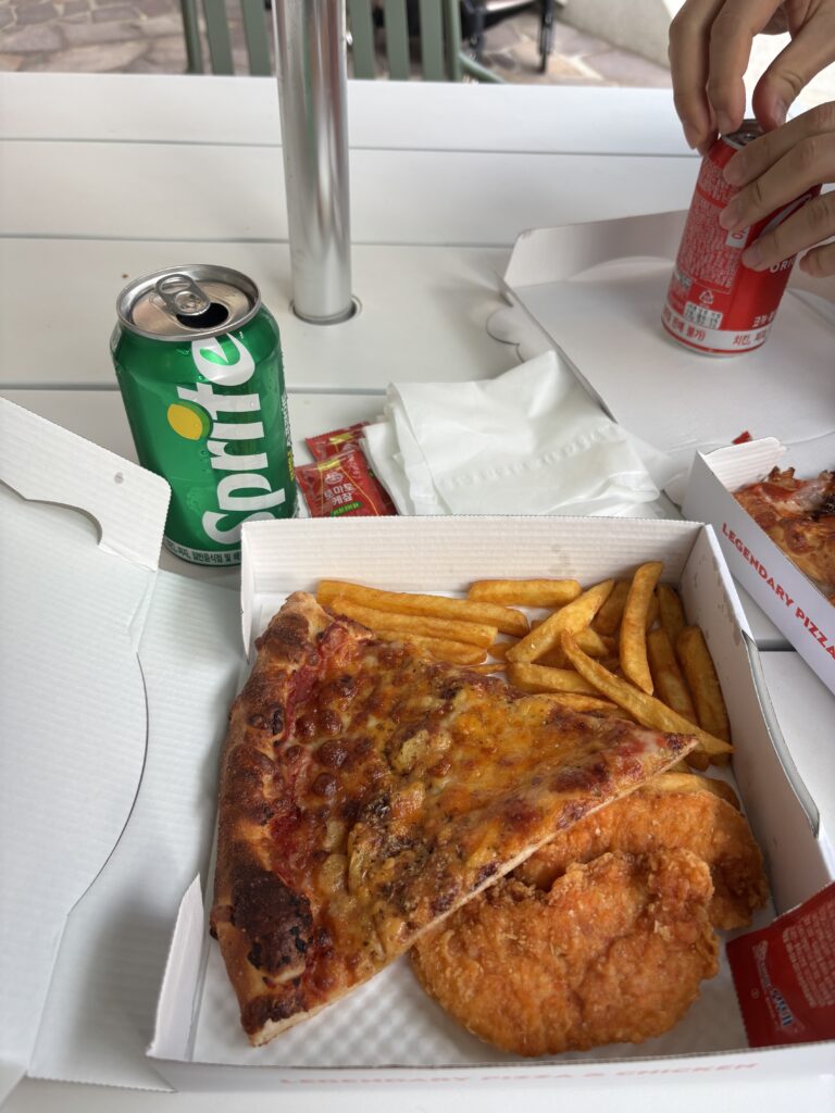 잭슨피자의 파이브치즈 세트