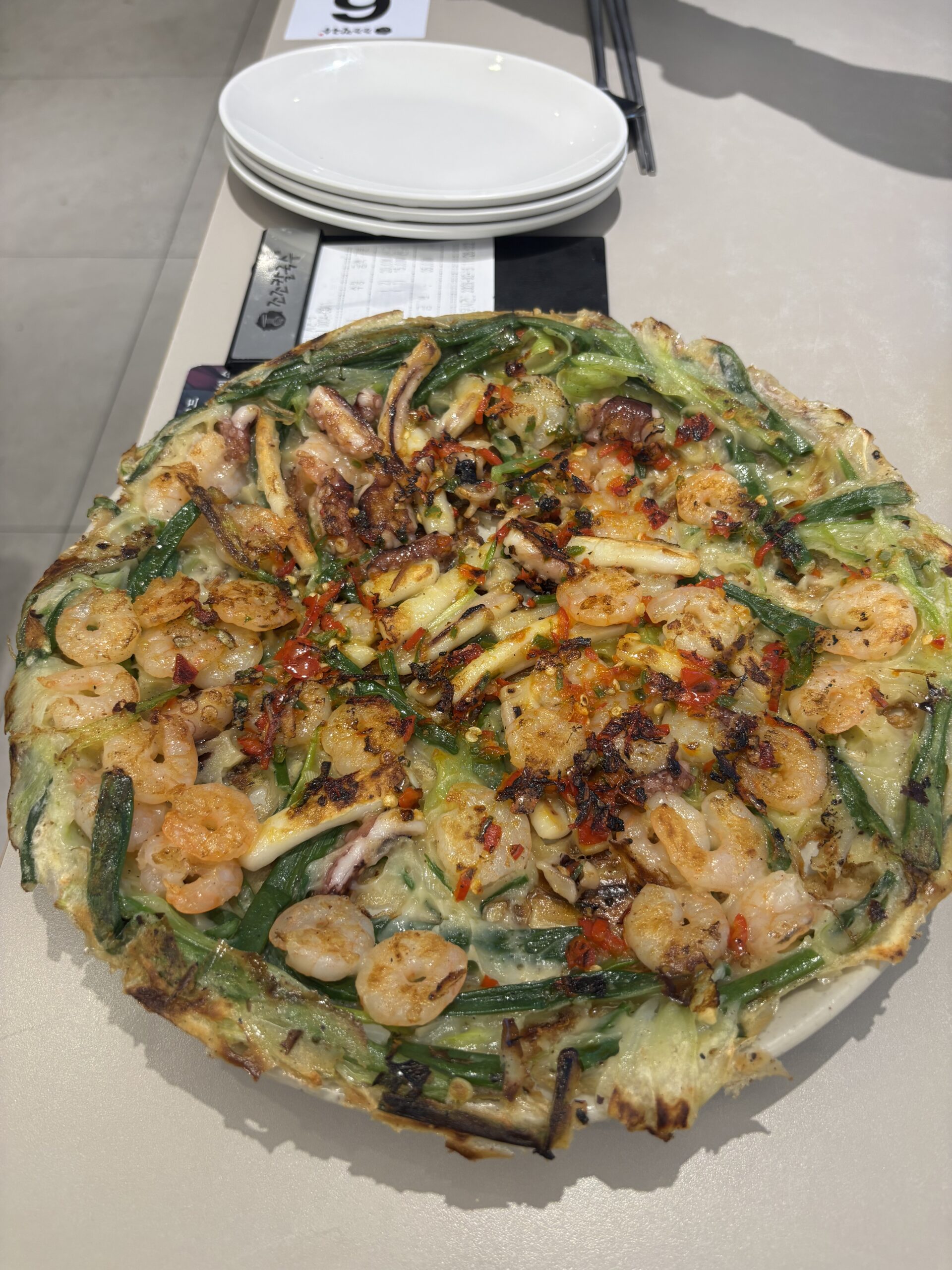 조조칼국수 성수점의 해물파전