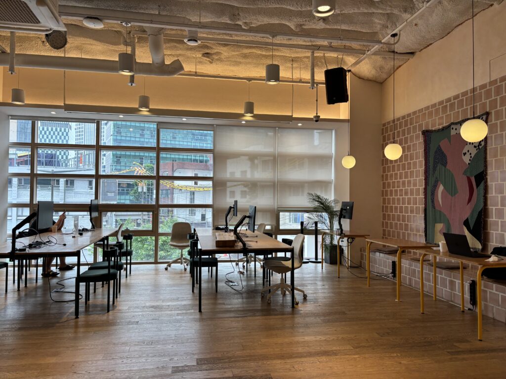 파이브스팟 서울숲1호점 2층 전경