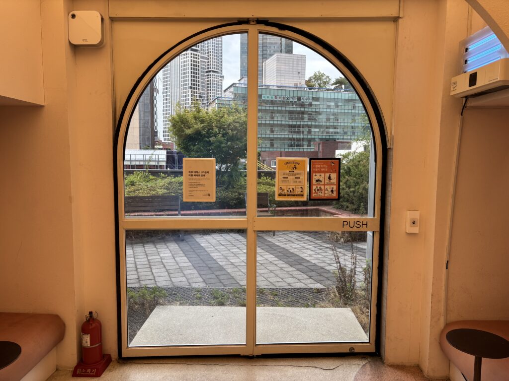 파이브스팟 서울숲1호점 3층 테라스