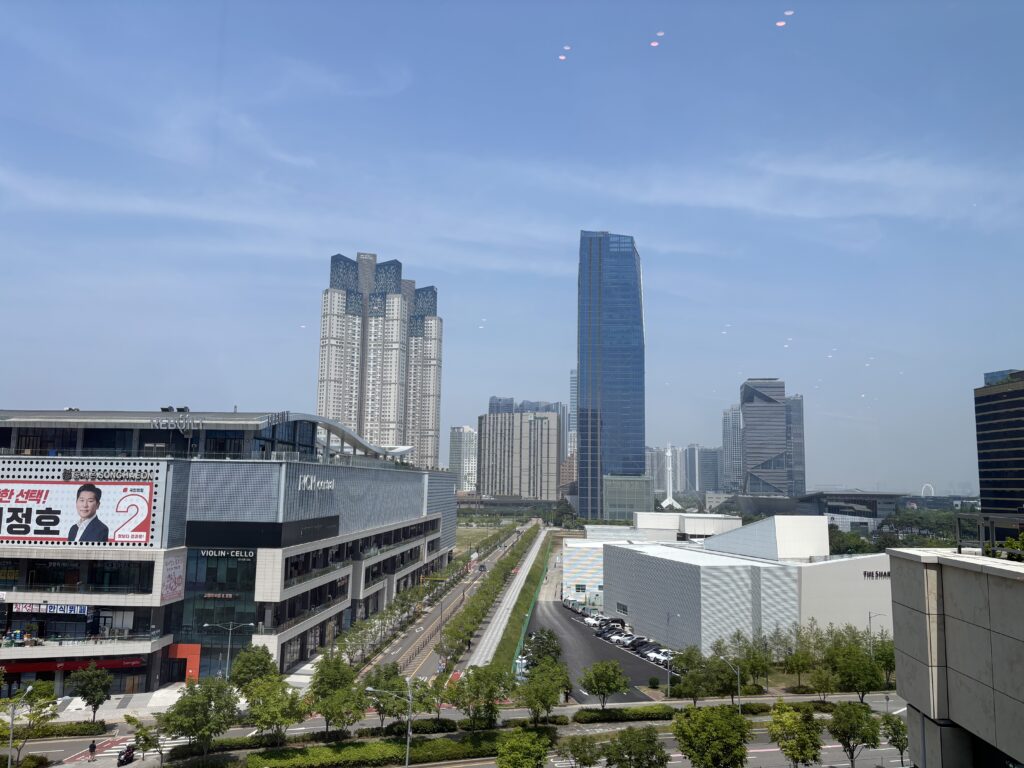 패스트파이브 송도센트럴점 전망