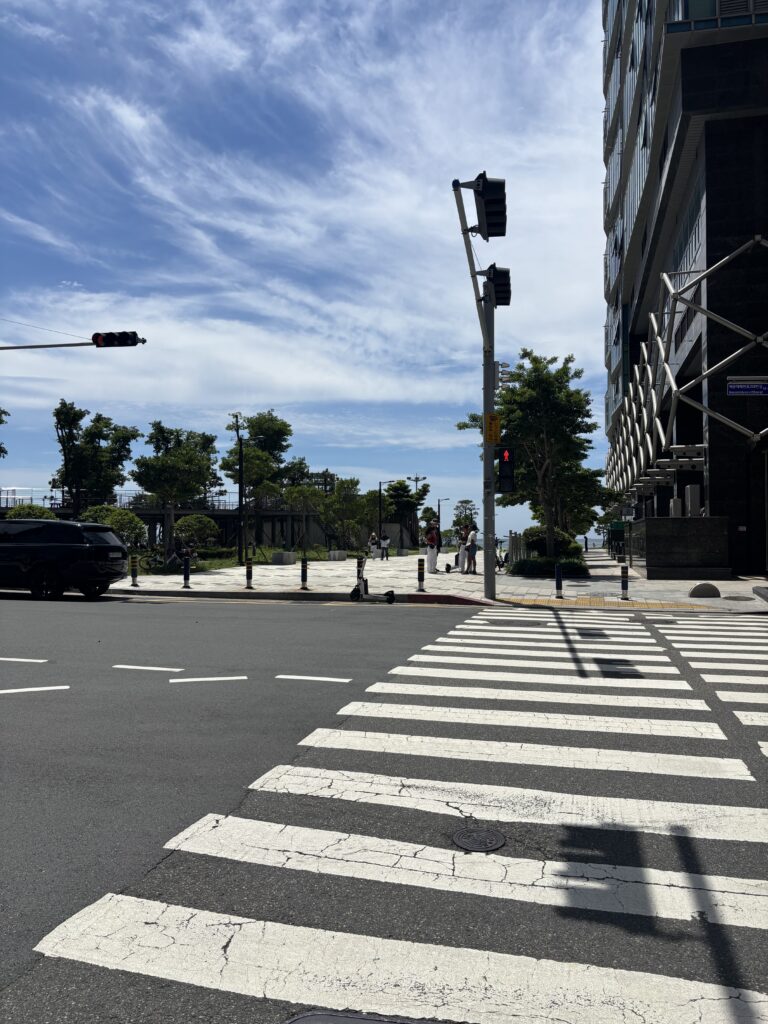 해운대바닷가 가는길