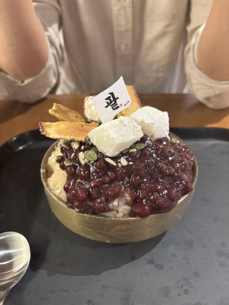 대전 성심당 DCC점 팥빙수