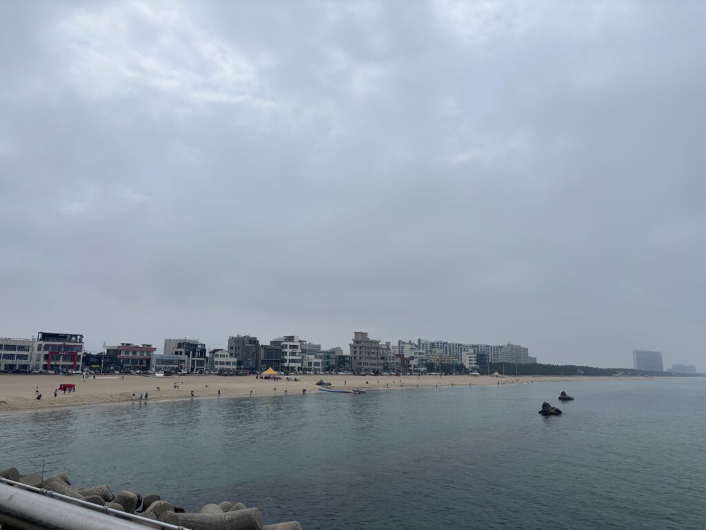 안목해변