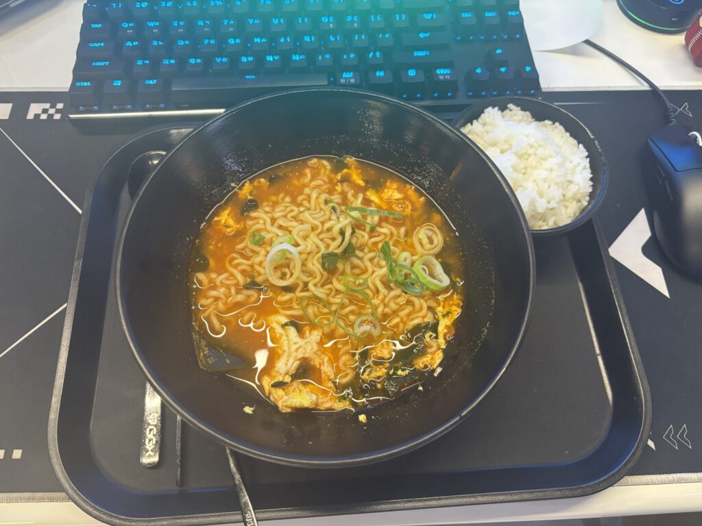 피시방 라면