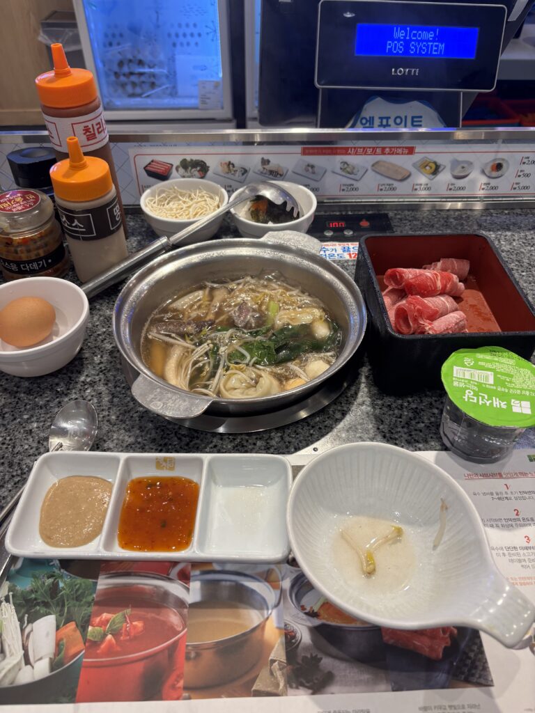 롯데몰 은평점 샤브샤브